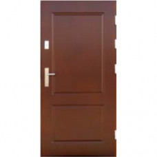 Venkovní vchodové dřevěné dveře Deskové DP-10