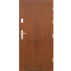 Venkovní vchodové dřevěné dveře Deskové DP-18
